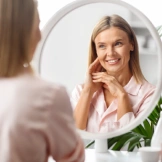 img A great option for those who want a permanent, more natural-looking solution.